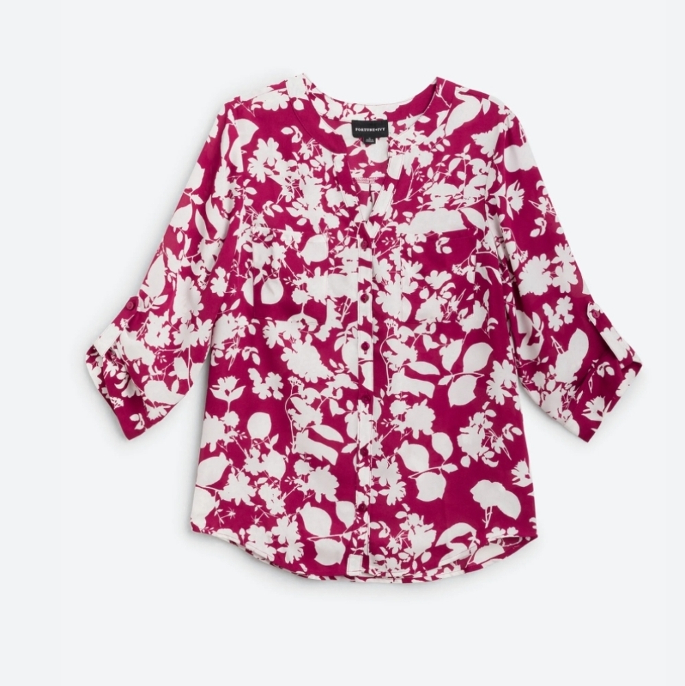 Fortune And Ivy Button Down. Size Small - image 6